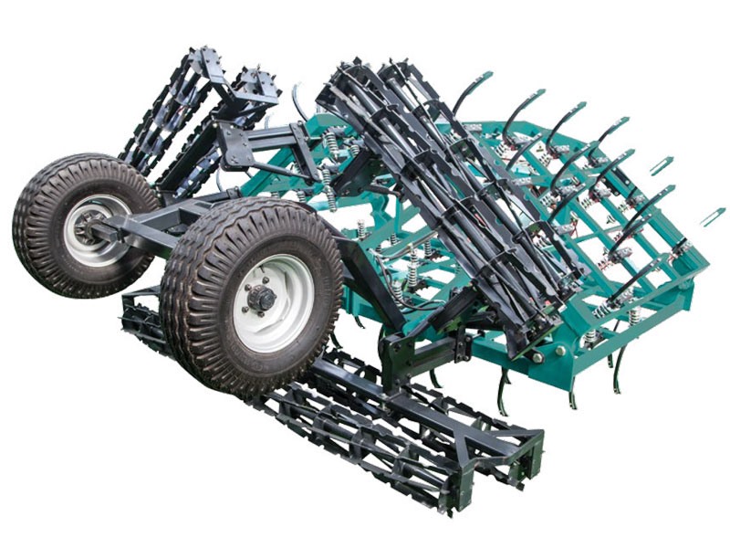Foldable and Trailed Type Spring loaded Cultivator Combination (3 wing)